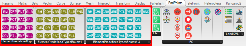 IFCElementPredefinedTypesEnums