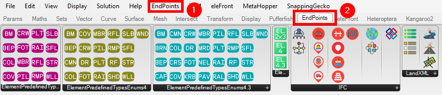 Parts of EndPoints plugins